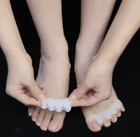 kako se namešta separator za prste na nogama