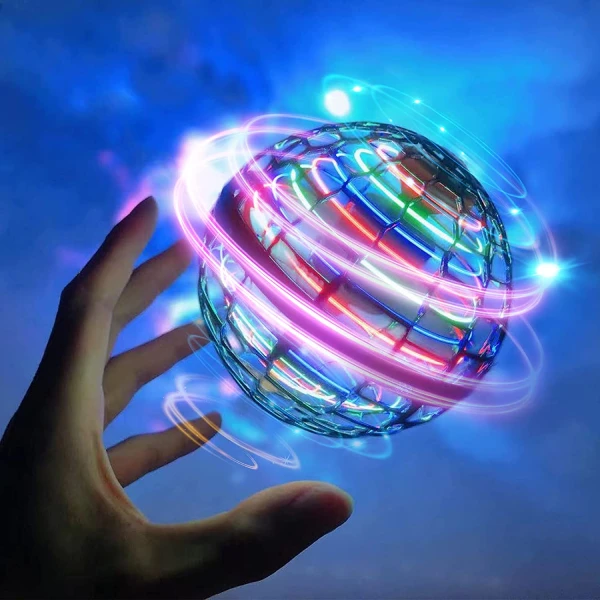 Magicna leteca lopta se vrti u vazduhu